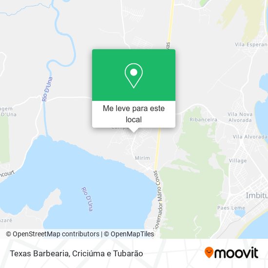 Texas Barbearia mapa