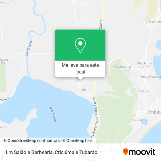 Lm Salão e Barbearia mapa