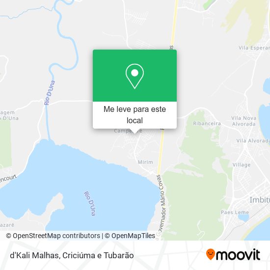 d'Kali Malhas mapa