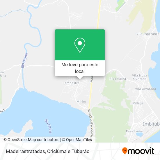 Madeirastratadas mapa