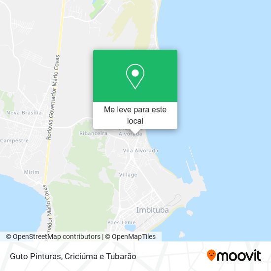 Guto Pinturas mapa