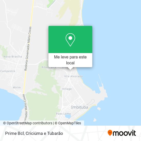Prime Bcl mapa