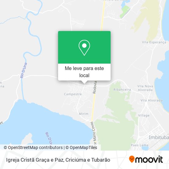Igreja Cristã Graça e Paz mapa