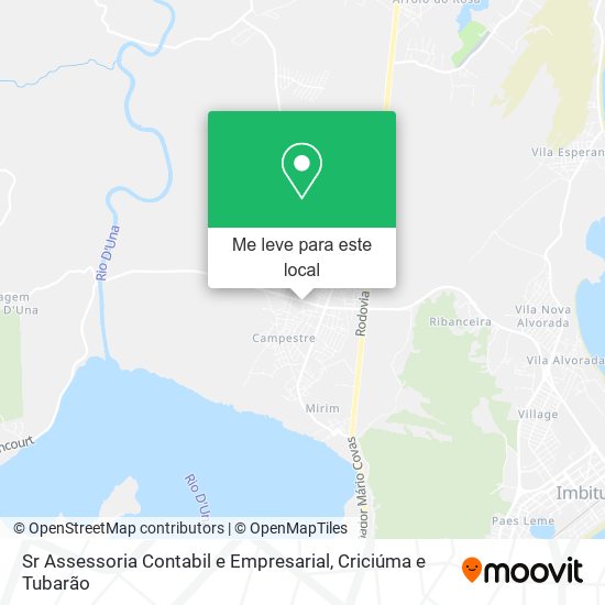 Sr Assessoria Contabil e Empresarial mapa