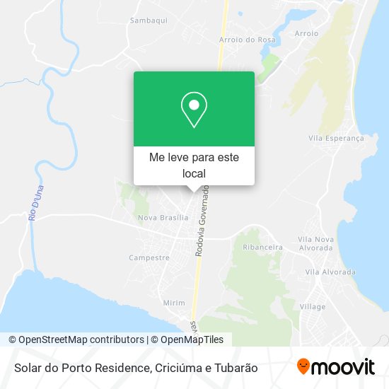 Solar do Porto Residence mapa