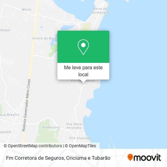 Fm Corretora de Seguros mapa