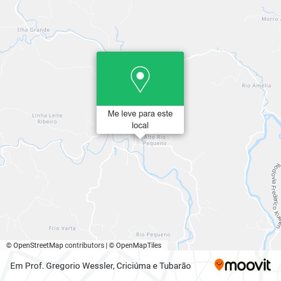 Em Prof. Gregorio Wessler mapa