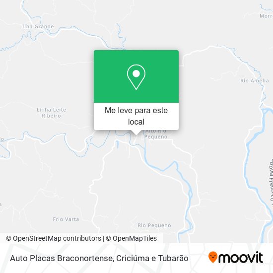 Auto Placas Braconortense mapa