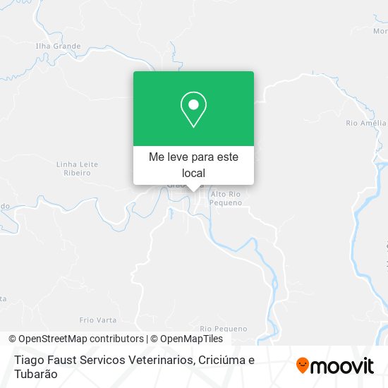 Tiago Faust Servicos Veterinarios mapa