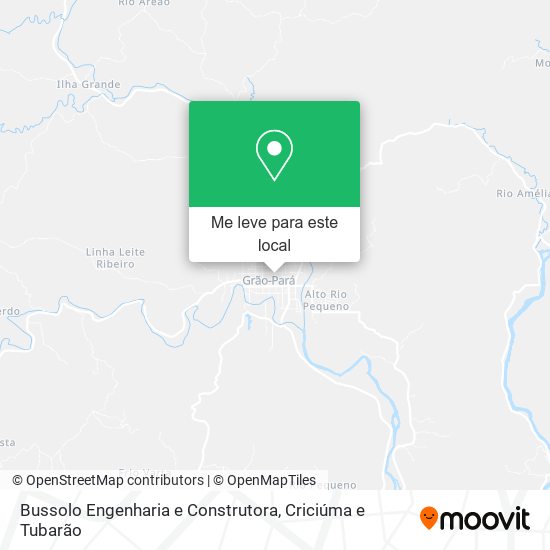 Bussolo Engenharia e Construtora mapa