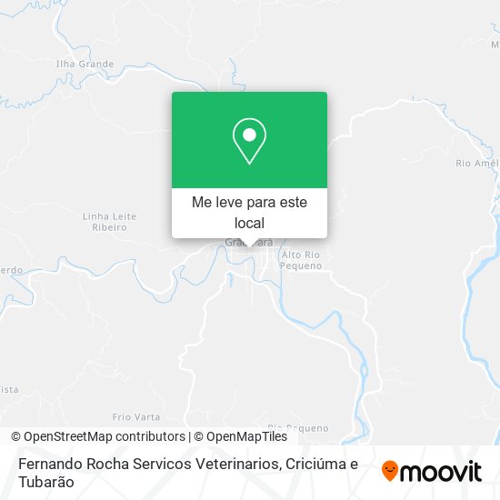 Fernando Rocha Servicos Veterinarios mapa