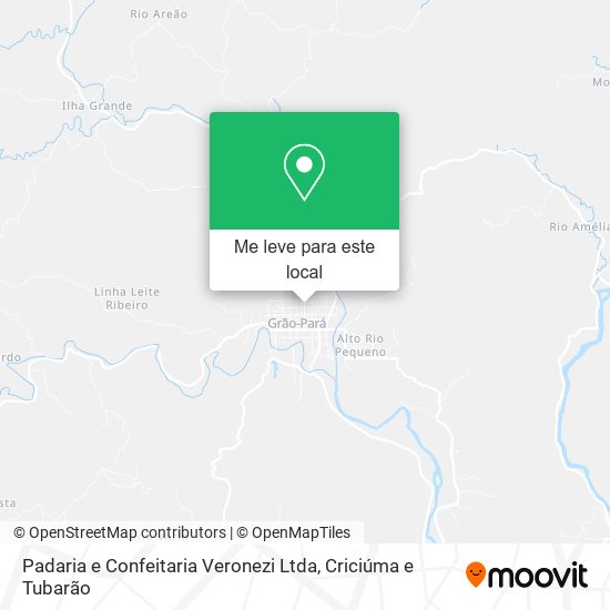 Padaria e Confeitaria Veronezi Ltda mapa