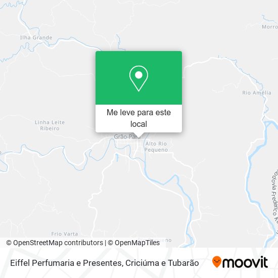 Eiffel Perfumaria e Presentes mapa
