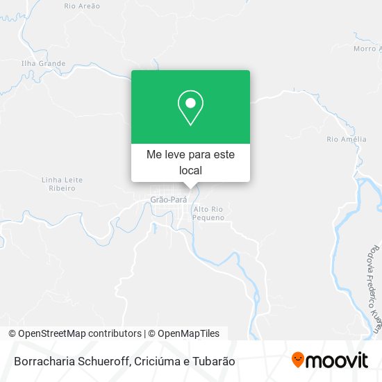 Borracharia Schueroff mapa