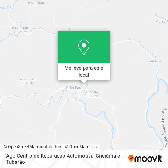 Agp Centro de Reparacao Automotiva mapa
