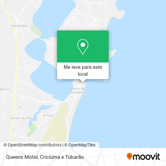 Queens Motel mapa