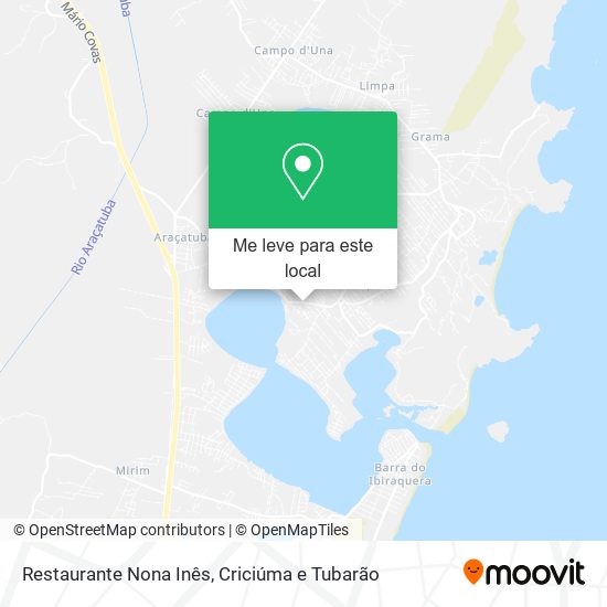 Restaurante Nona Inês mapa