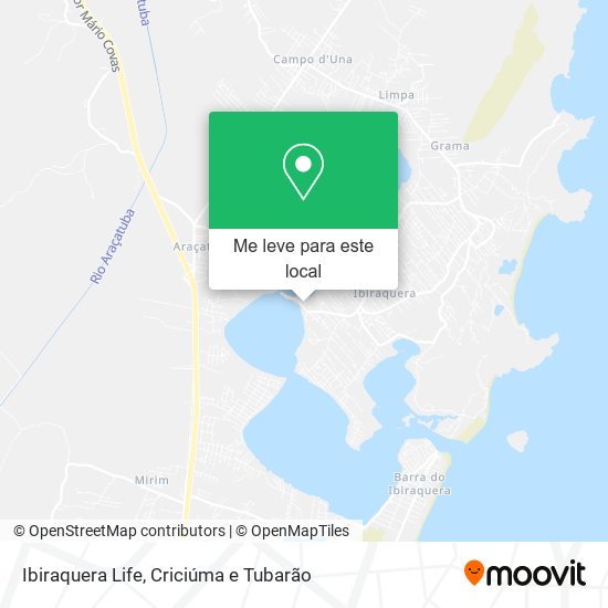 Ibiraquera Life mapa