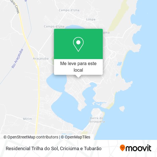 Residencial Trilha do Sol mapa