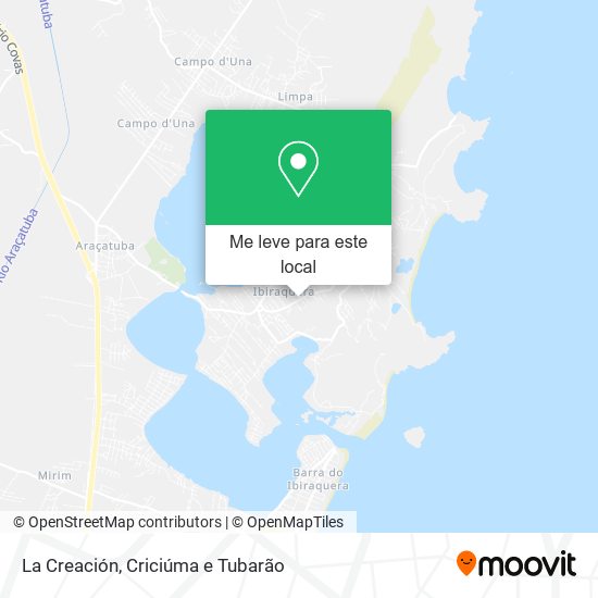 La Creación mapa