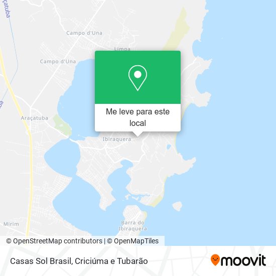 Casas Sol Brasil mapa