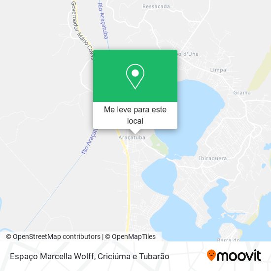 Espaço Marcella Wolff mapa