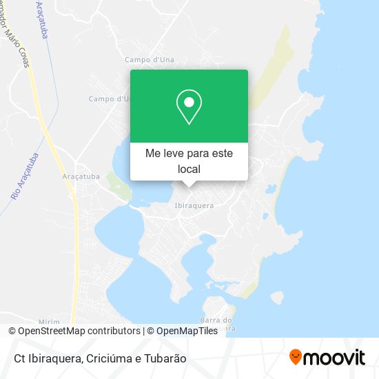 Ct Ibiraquera mapa