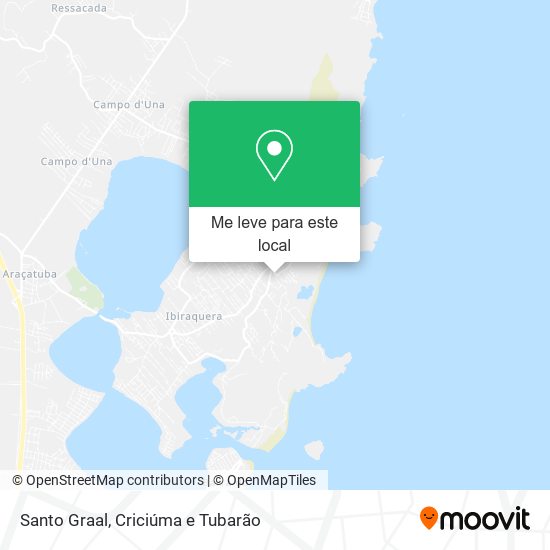 Santo Graal mapa