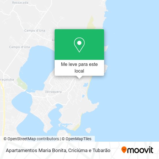 Apartamentos Maria Bonita mapa