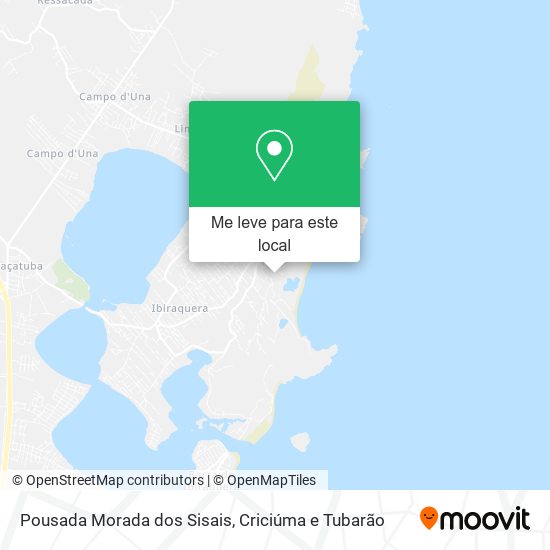 Pousada Morada dos Sisais mapa