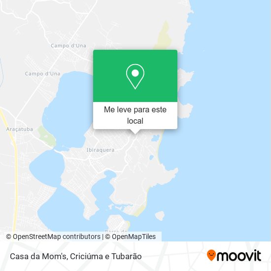 Casa da Mom's mapa