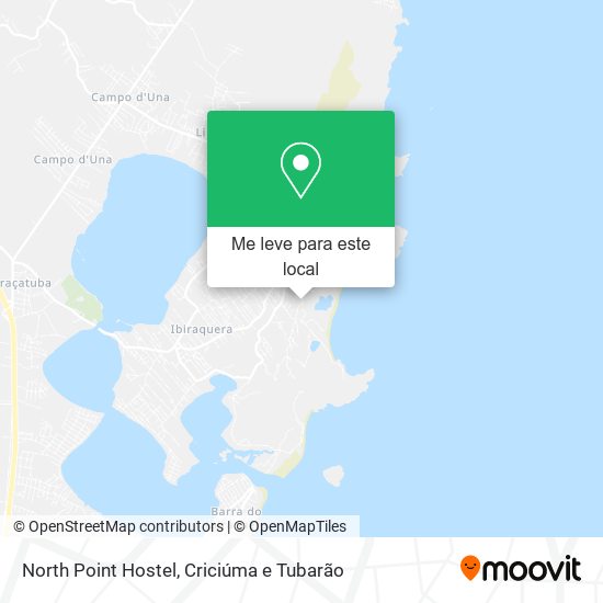 North Point Hostel mapa