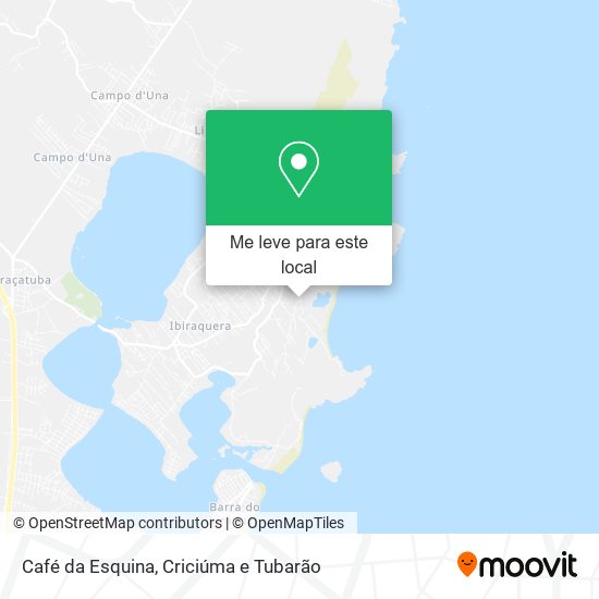 Café da Esquina mapa