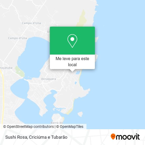 Sushi Rosa mapa