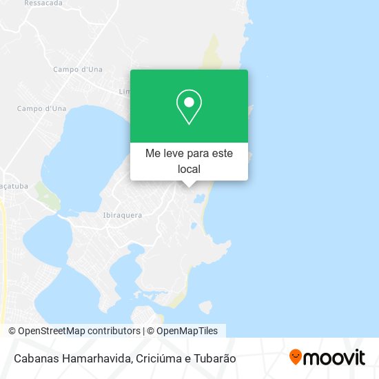 Cabanas Hamarhavida mapa