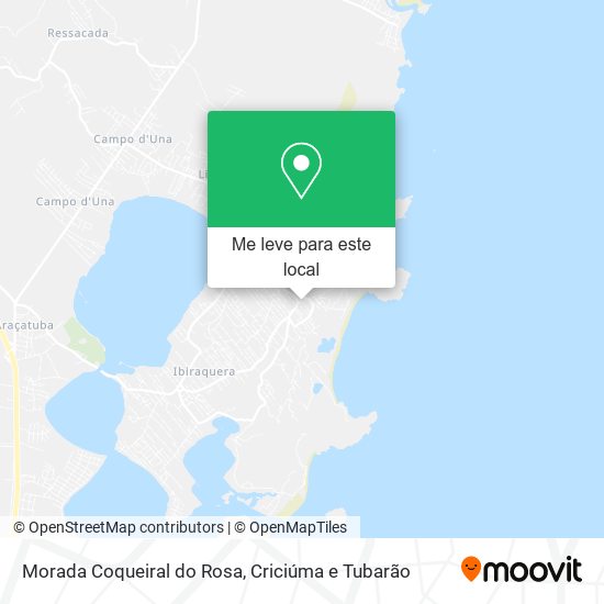Morada Coqueiral do Rosa mapa