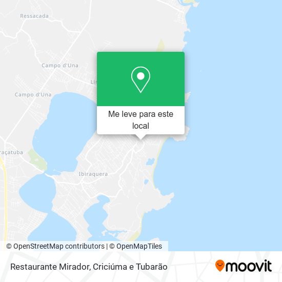 Restaurante Mirador mapa