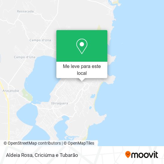 Aldeia Rosa mapa