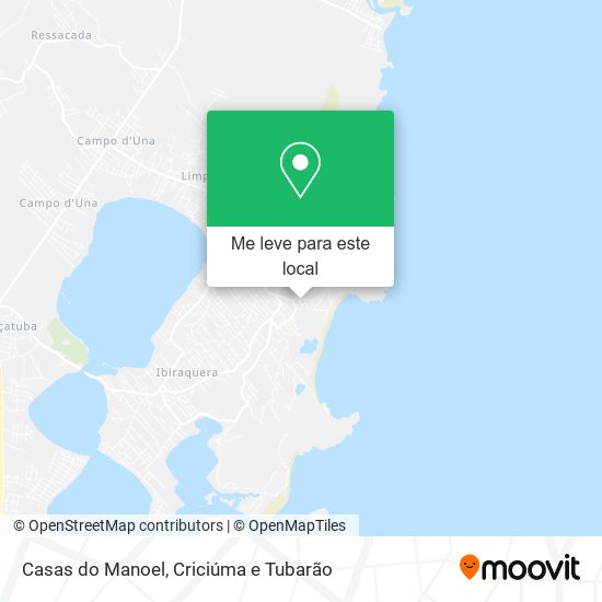 Casas do Manoel mapa