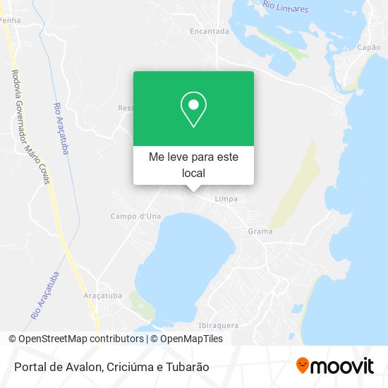 Portal de Avalon mapa