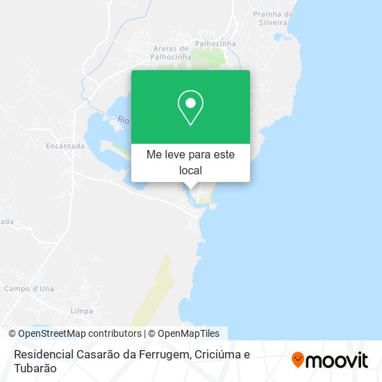 Residencial Casarão da Ferrugem mapa