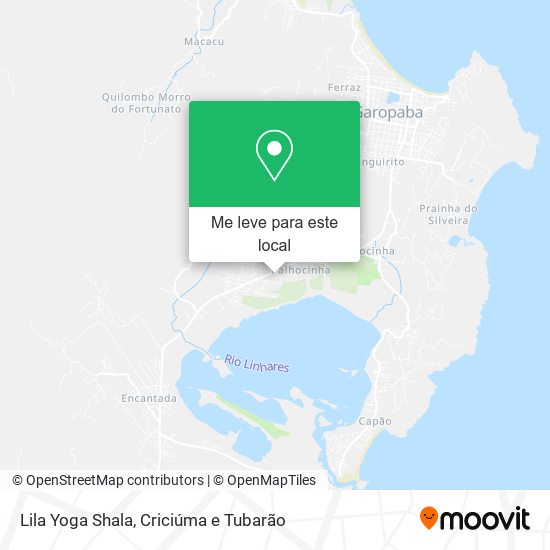 Lila Yoga Shala mapa