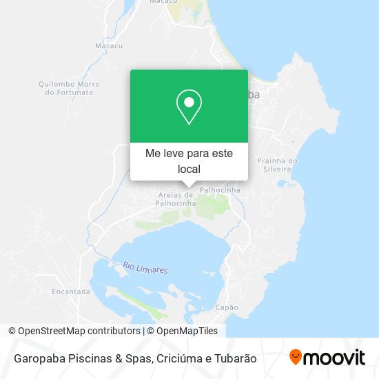 Garopaba Piscinas & Spas mapa