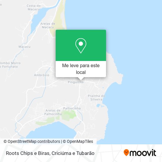 Roots Chips e Biras mapa