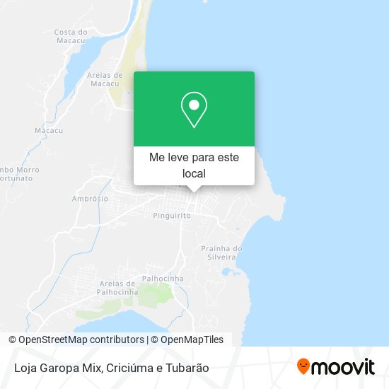 Loja Garopa Mix mapa