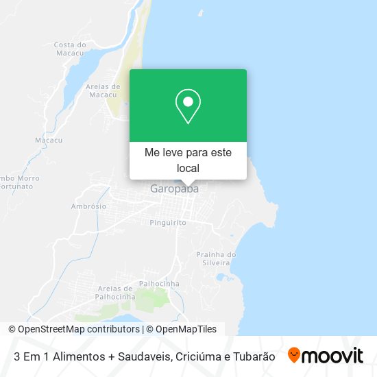 3 Em 1 Alimentos + Saudaveis mapa