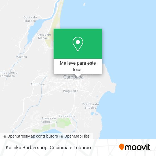 Kalinka Barbershop mapa