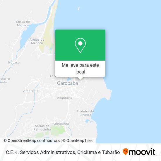 C.E.K. Servicos Administrativos mapa