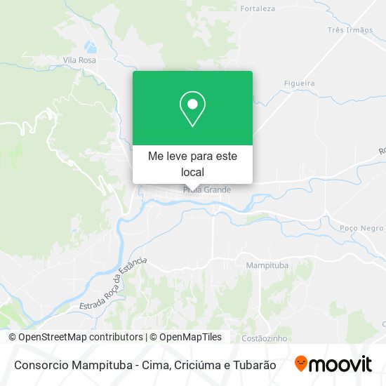 Consorcio Mampituba - Cima mapa