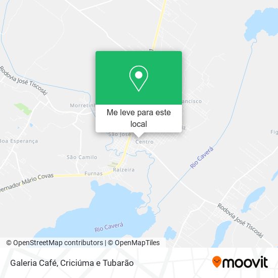 Galeria Café mapa